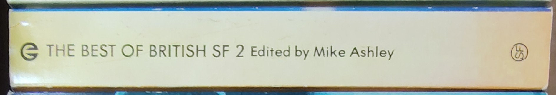 Mike Ashley (edits) THE BEST OF BRITISH SF 2 spine of book image