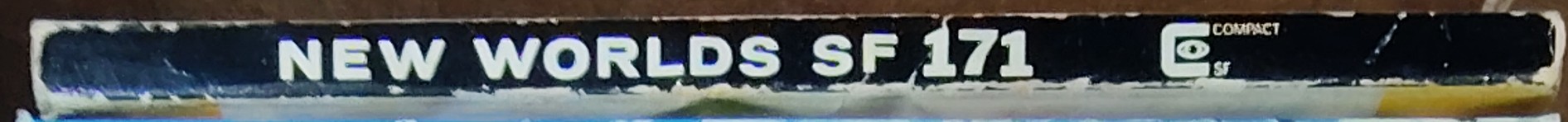 Various   NEW WORLDS SF 171 spine of book image