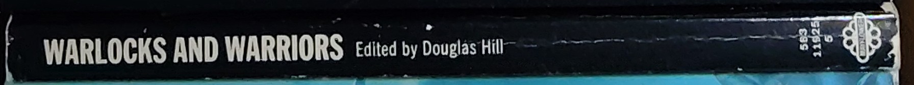 Douglas Hill (edits) WARLOCKS AND WARRIORS spine of book image