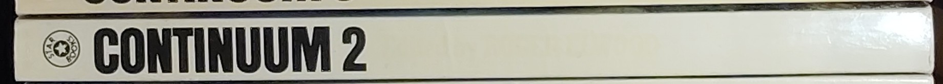 Roger Elwood (edits) CONTINUUM 2 spine of book image