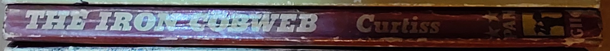 Ursula Curtiss  THE IRON COBWEB spine of book image