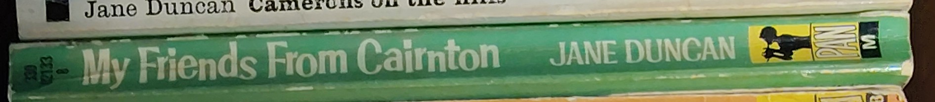 Jane Duncan  MY FRIENDS FROM CAIRNTON spine of book image