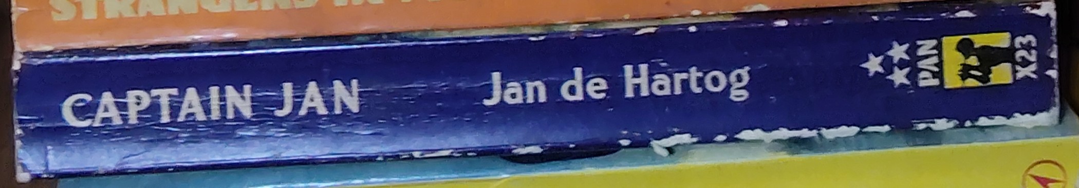 Jan de Hartog  CAPTAIN JAN spine of book image