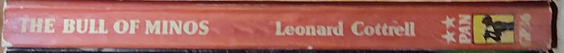 Leonard Cottrell  THE BULL OF MINOS spine of book image