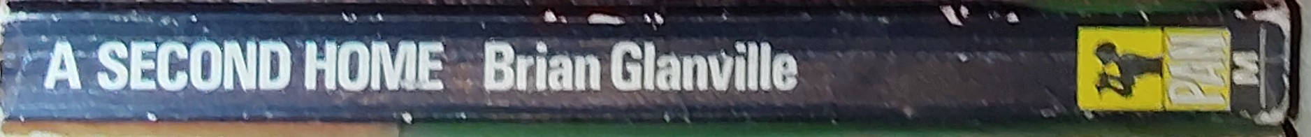 Brian Glanville  A SECOND HOME spine of book image