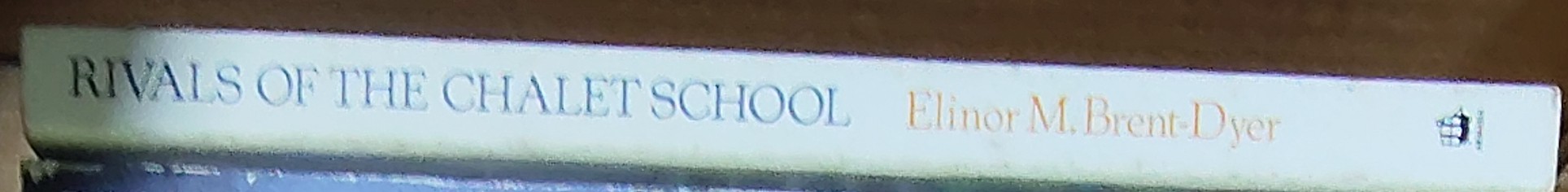 Elinor M. Brent-Dyer  RIVALS OF THE CHALET SCHOOL spine of book image