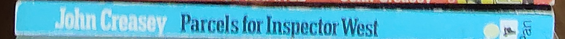 John Creasey  PARCELS FOR INSPECTOR WEST spine of book image