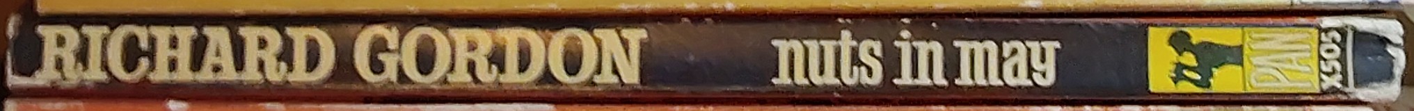 Richard Gordon  NUTS IN MAY spine of book image