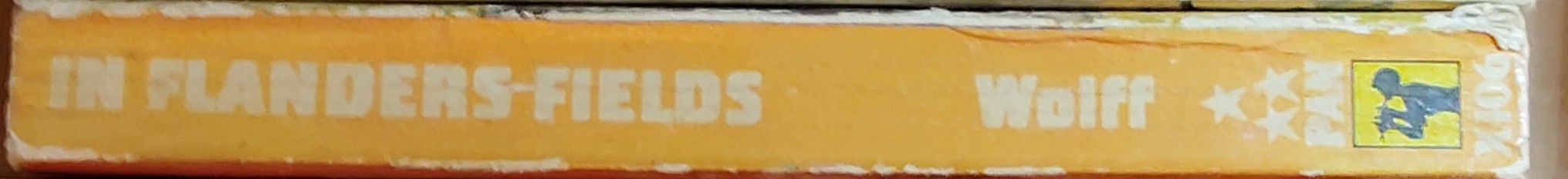 Leon Wolff  IN FLANDERS FIELDS spine of book image