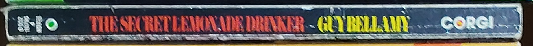 Guy Bellamy  THE SECRET LEMONADE DRINKER spine of book image