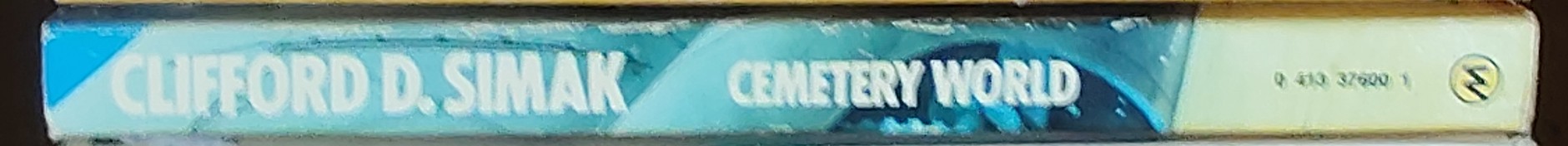 Clifford D. Simak  CEMETERY WORLD spine of book image