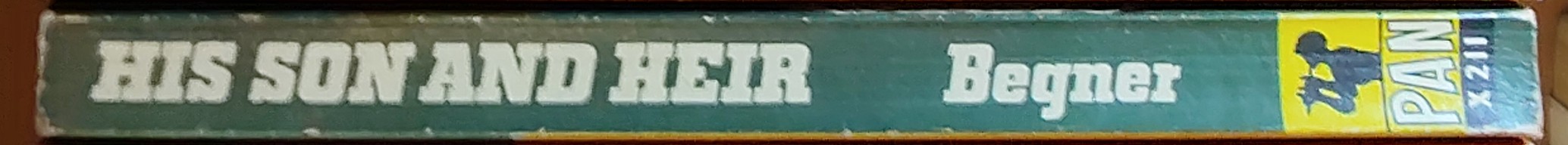 Edith P. Begner  HIS SON AND HEIR spine of book image