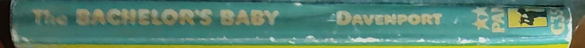 Gwen Davenport  THE BACHELOR'S BABY spine of book image