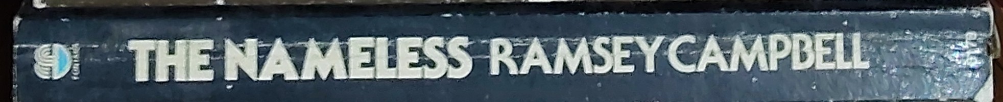 Ramsey Campbell  THE NAMELESS spine of book image