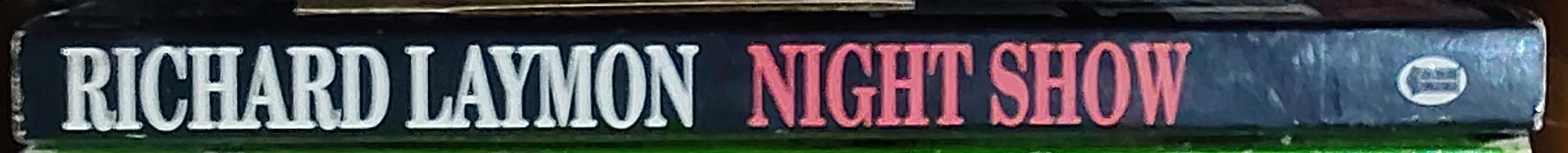 Richard Laymon  NIGHT SHOW spine of book image