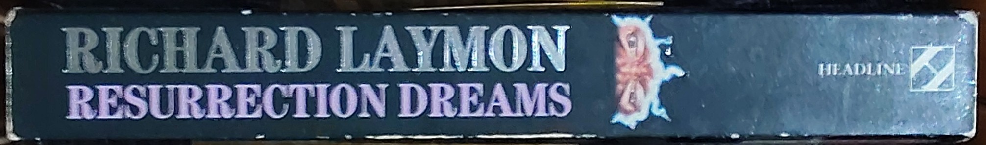 Richard Laymon  RESURRECTION DREAMS spine of book image