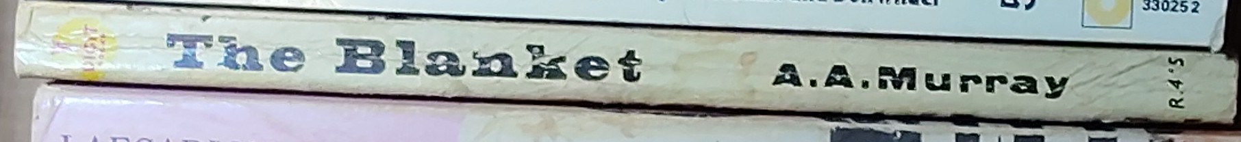 A.A. Murray  THE BLANKET spine of book image