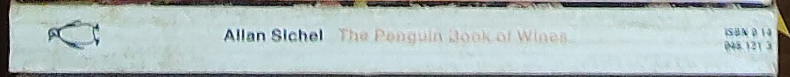 Allan Sichel  THE PENGUIN BOOK OF WINES spine of book image