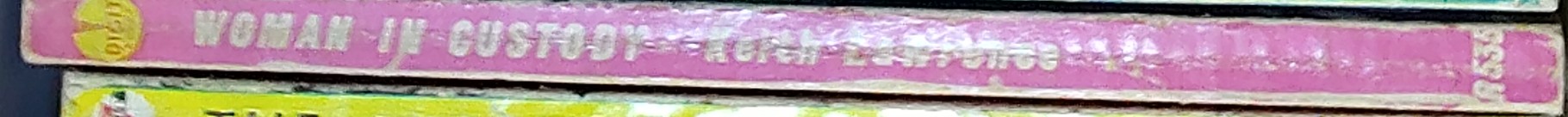 Keith Lawrence  WOMAN IN CUSTODY spine of book image