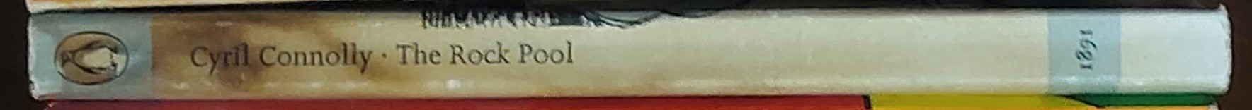 Cyril Connolly  THE ROCK POOL spine of book image