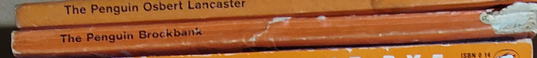 Russell Brockbank  THE PENGUIN BROCKBANK spine of book image