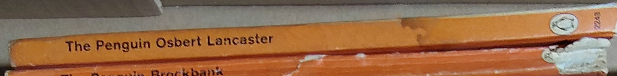 Osbert Lancaster  THE PENGUIN OSBERT LANCASTER spine of book image