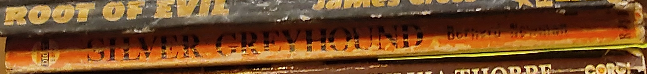 Bernard Newman  SILVER GREYHOUND spine of book image