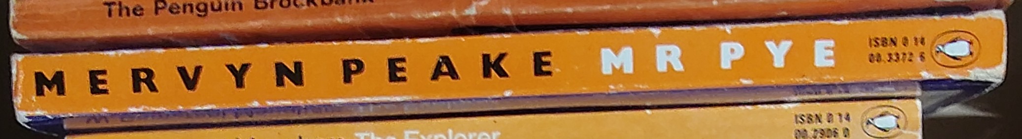 Mervyn Peake  MR PYE (TV tie-in) spine of book image