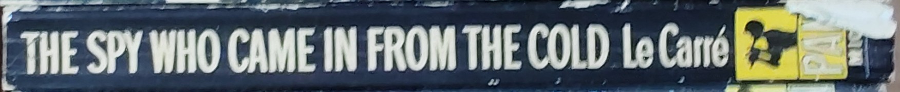 John Le Carre  THE SPY WHO CAME IN FROM THE COLD (Film tie-in) spine of book image