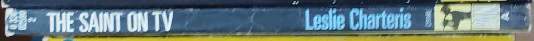 Leslie Charteris  THE SAINT ON TV spine of book image