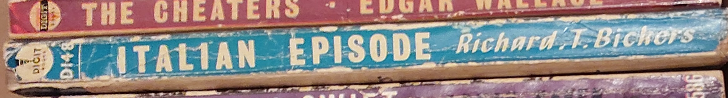 Richard T. Bickers  ITALIAN EPISODE spine of book image