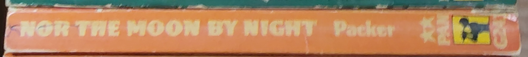 Joy Packer  NOR THE MOON BY NIGHT spine of book image