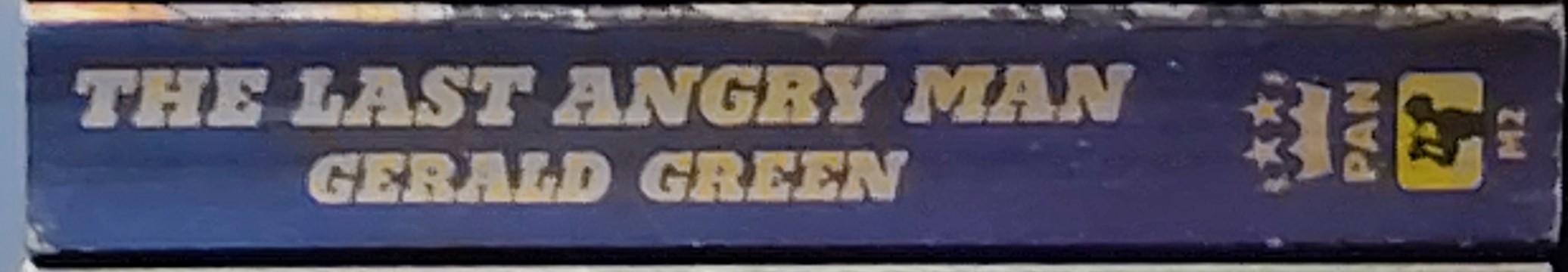 Gerald Green  THE LAST ANGRY MAN spine of book image