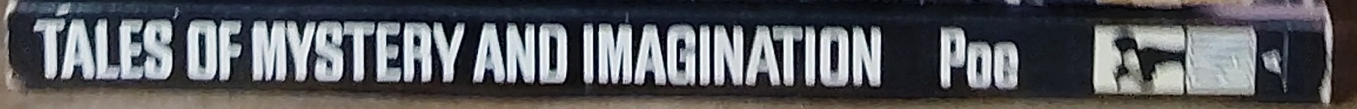 Edgar Allan Poe  TALES OF MYSTERY AND IMAGINATION spine of book image