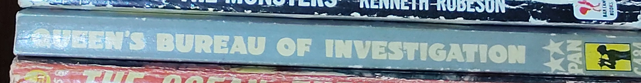 Ellery Queen  QUEEN'S BUREAU OF INVESTIGATION spine of book image