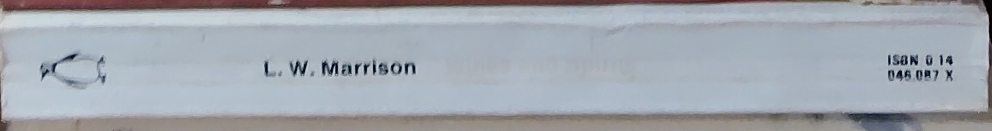 WINES AND SPIRITS  spine of book image