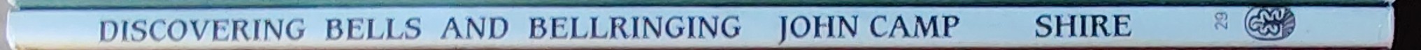\ DISCOVERING BELLS AND BELLRINGING  spine of book image