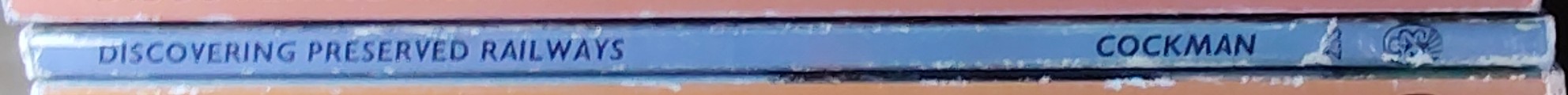 \ PRESERVED RAILWAYS, Discovering  spine of book image