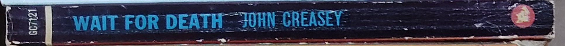 Gordon Ashe  WAIT FOR DEATH spine of book image