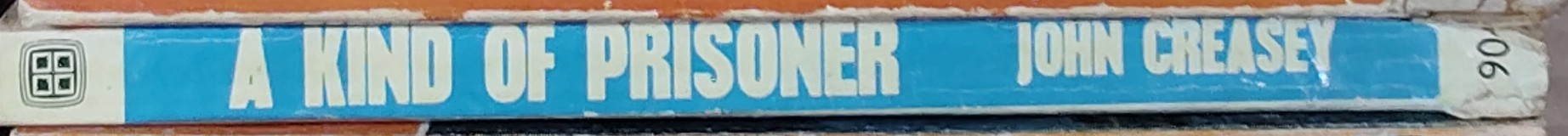 John Creasey  A KIND OF PRISONER (Department 'Z') spine of book image