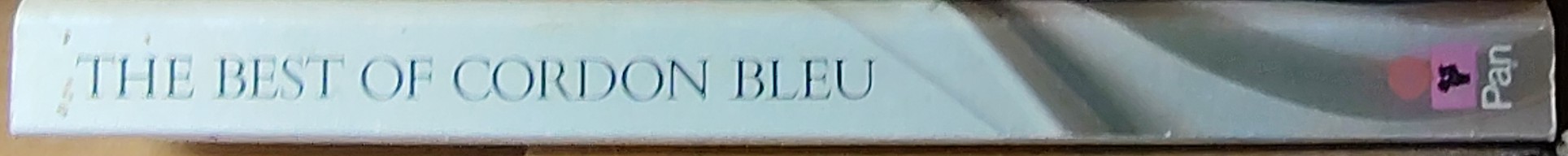 CORDON BLEU, The Best of  spine of book image