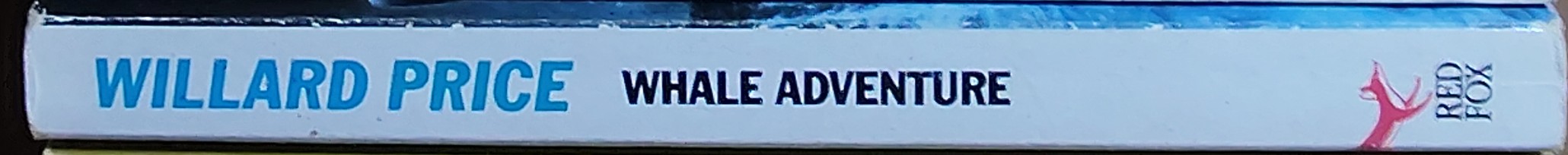Willard Price  WHALE ADVENTURE spine of book image