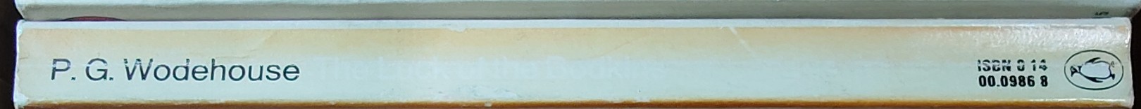P.G. Wodehouse  THE LUCK OF THE BODKINS spine of book image