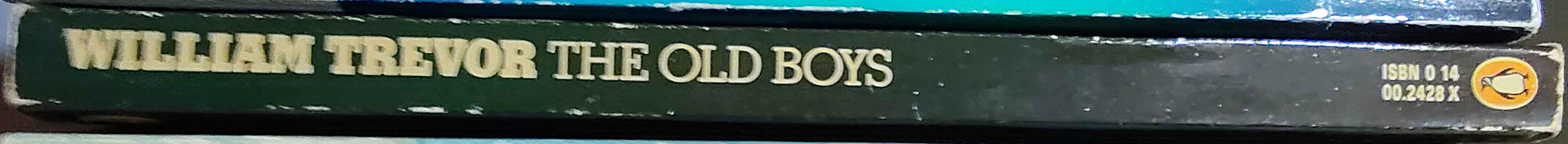William Trevor  THE OLD BOYS spine of book image