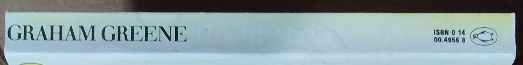 Graham Greene  THE HUMAN FACTOR spine of book image