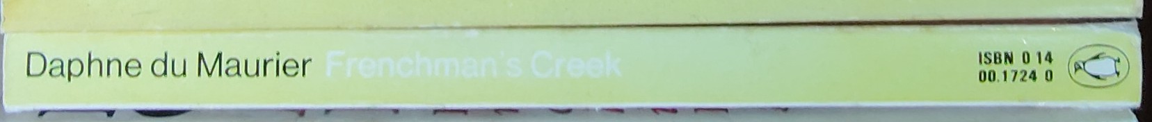 Daphne du Maurier  FRENCHMAN'S CREEK spine of book image