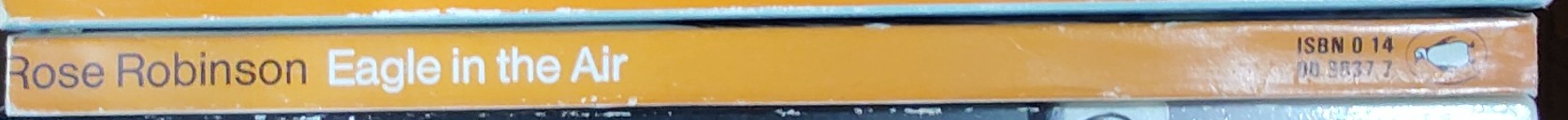 Rose Robinson  EAGLE IN THE AIR spine of book image