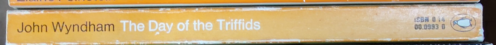 John Wyndham  THE DAY OF THE TRIFFIDS spine of book image