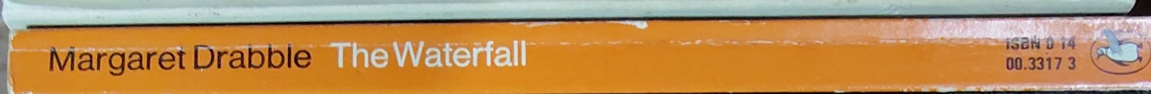 Margaret Drabble  THE WATERFALL spine of book image