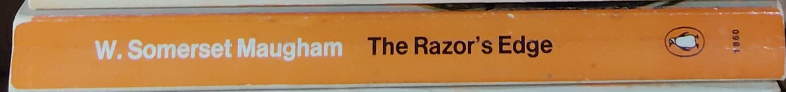 W.Somerset Maugham  THE RAZOR'S EDGE spine of book image